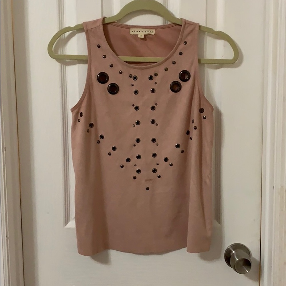 Blush Beaded Top